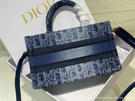 Tony Luxuries MINI diro TOTE-21.5*13*7.5CM BOOK 0808